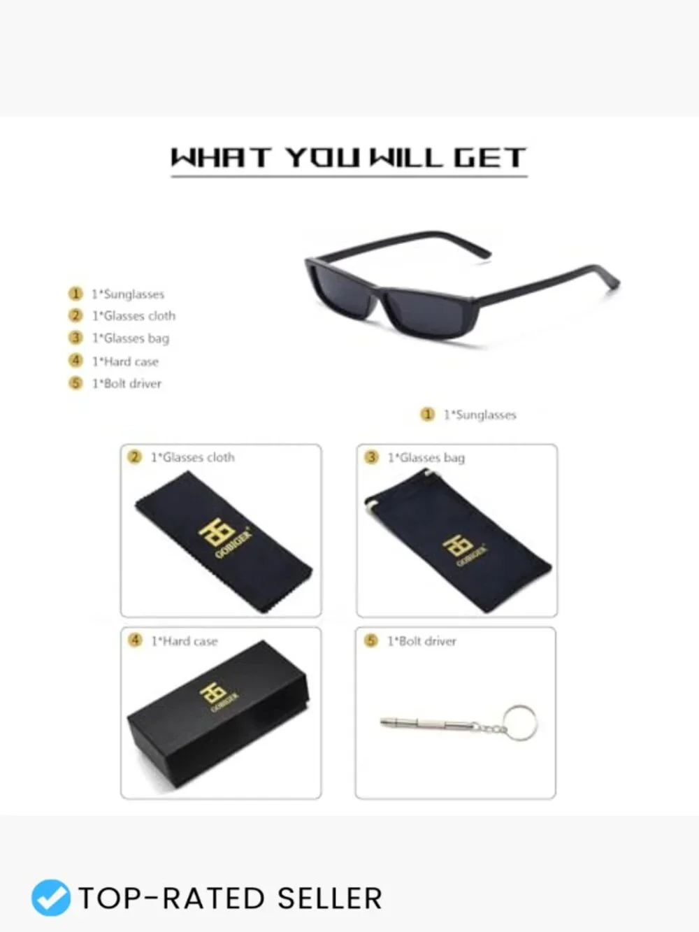 Square Small Frame Sunglasses Fashion Retro UV Protection Shades